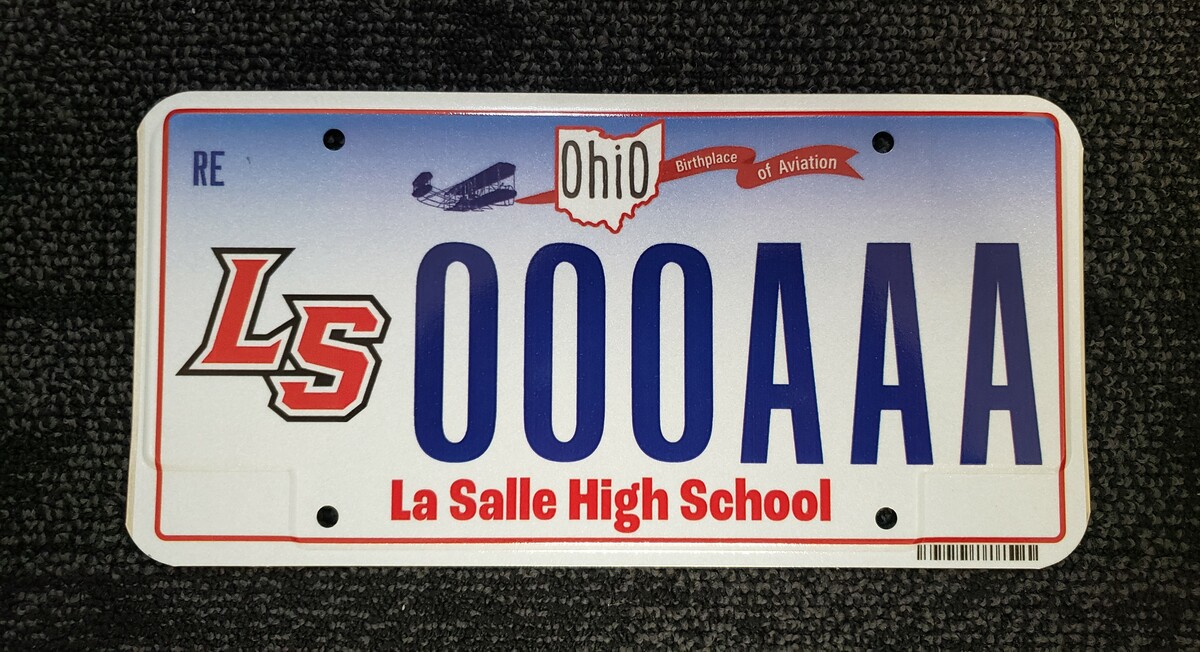 LS License Plate